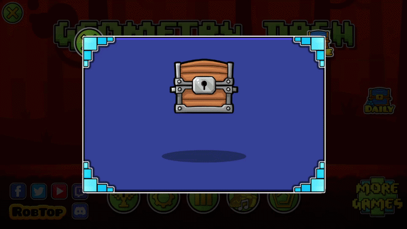 Diamonds being obtained from the daily chests