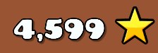 The star count on a User Account