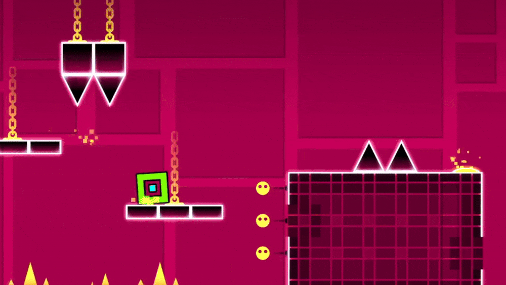 Player collecting a Secret Coin.