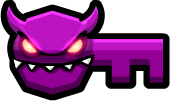 Purple key