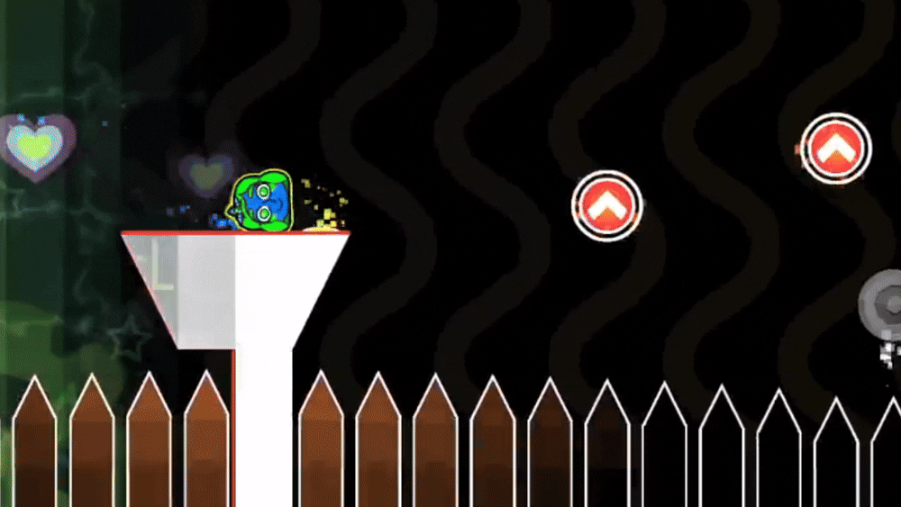 Player collecting a verified User Coin on the level "HYPNOTISM" by diamondstorm.
