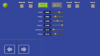 Platformer UI configurator
