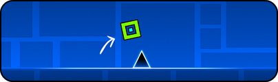 Tap the screen to jump. Hold down to keep jumping.